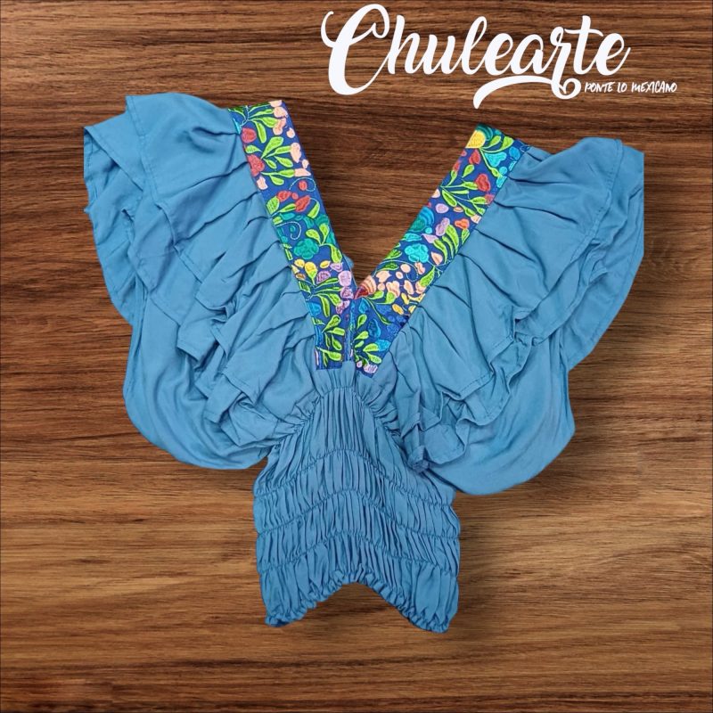 Blusa planes cuello V
