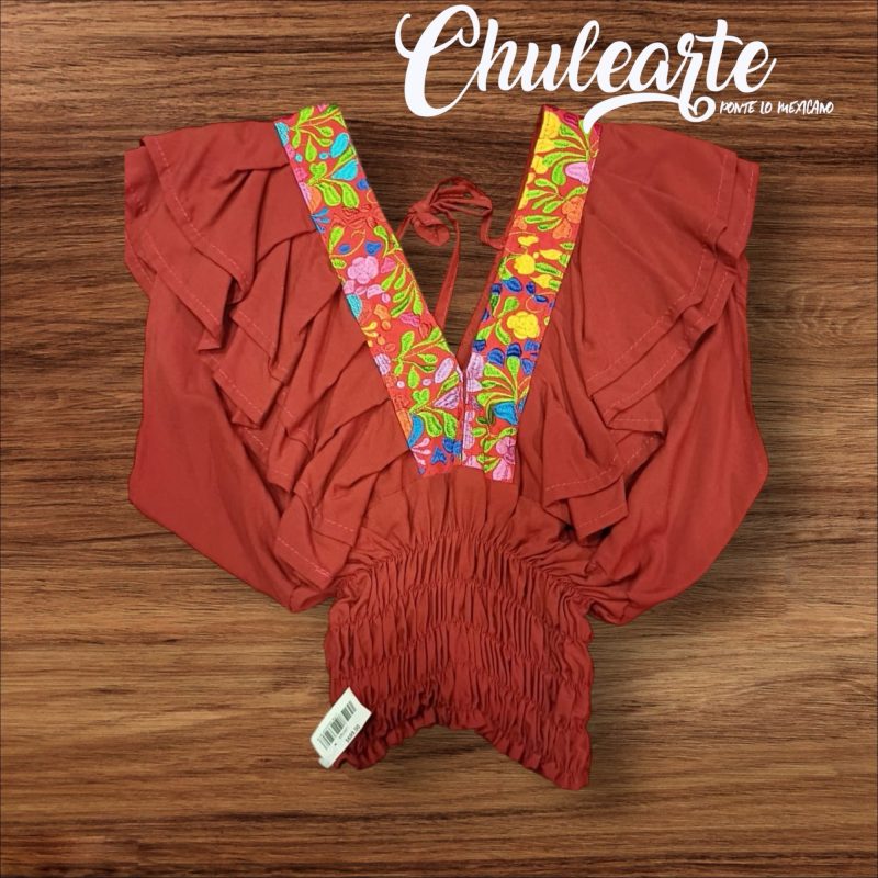 Blusa planes cuello V