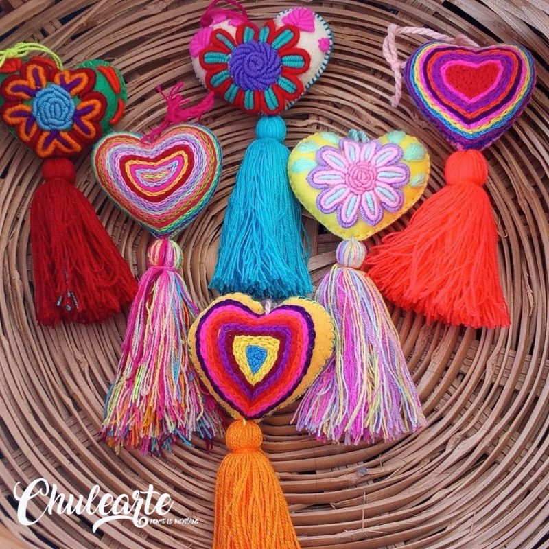 Pompón de corazón