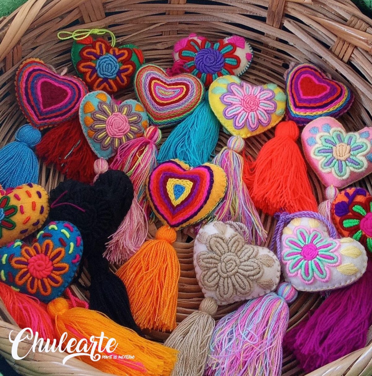 Pompón de corazón