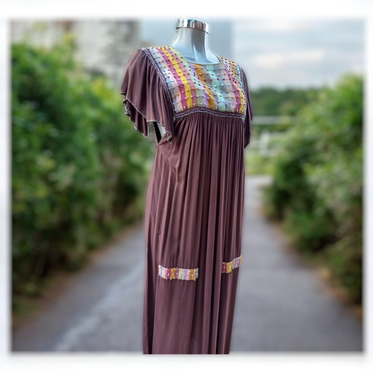 Vestido Chiapas ( puntitos)  raíces