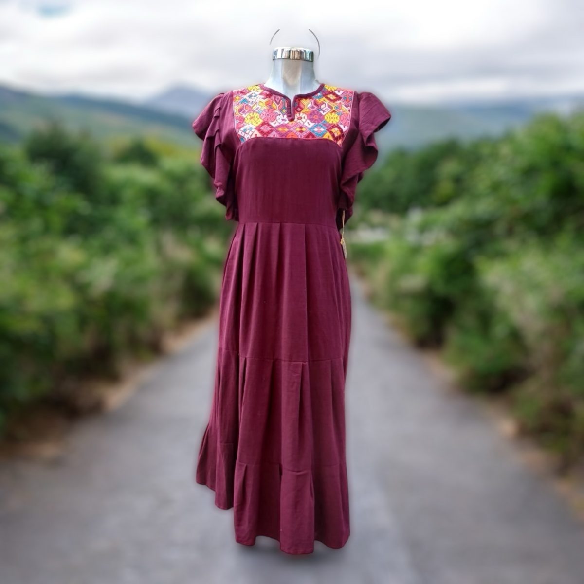 Vestido Chiapas raíces