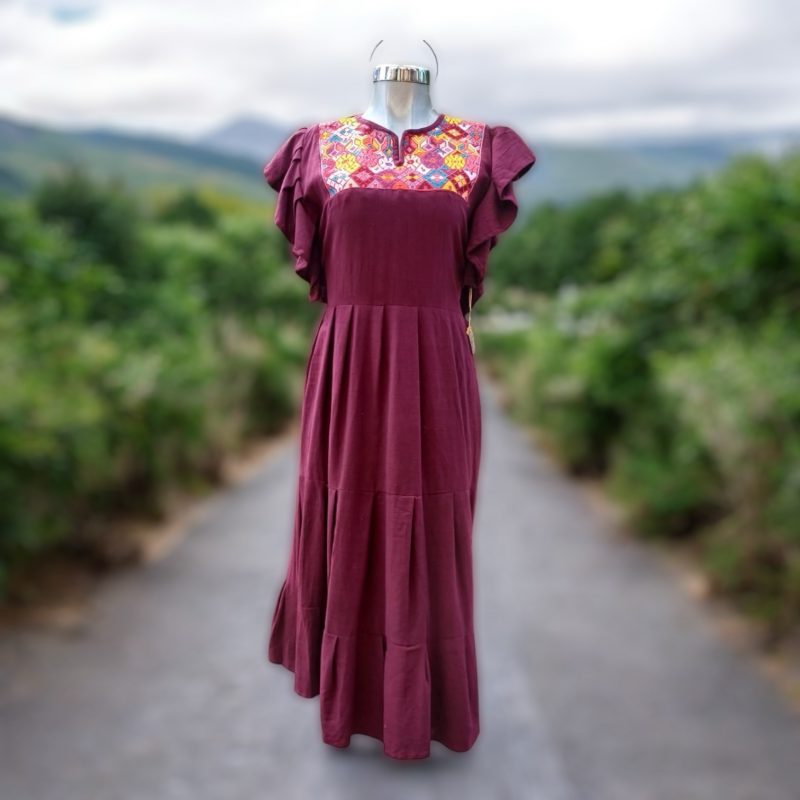Vestido Chiapas raíces