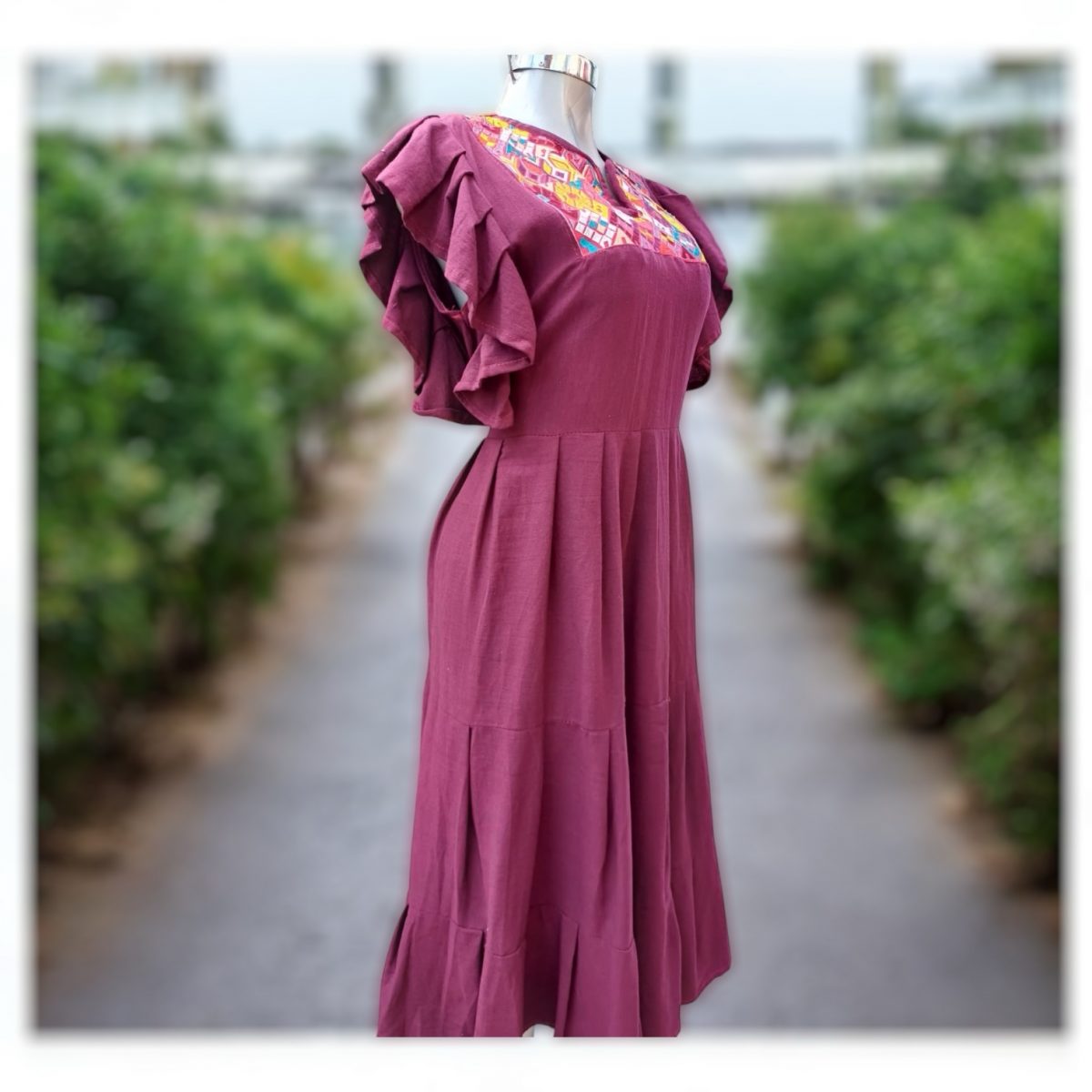 Vestido Chiapas raíces