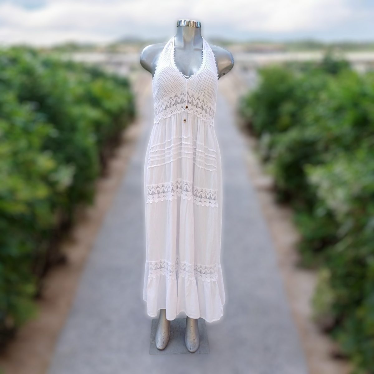 Vestido halter Matic