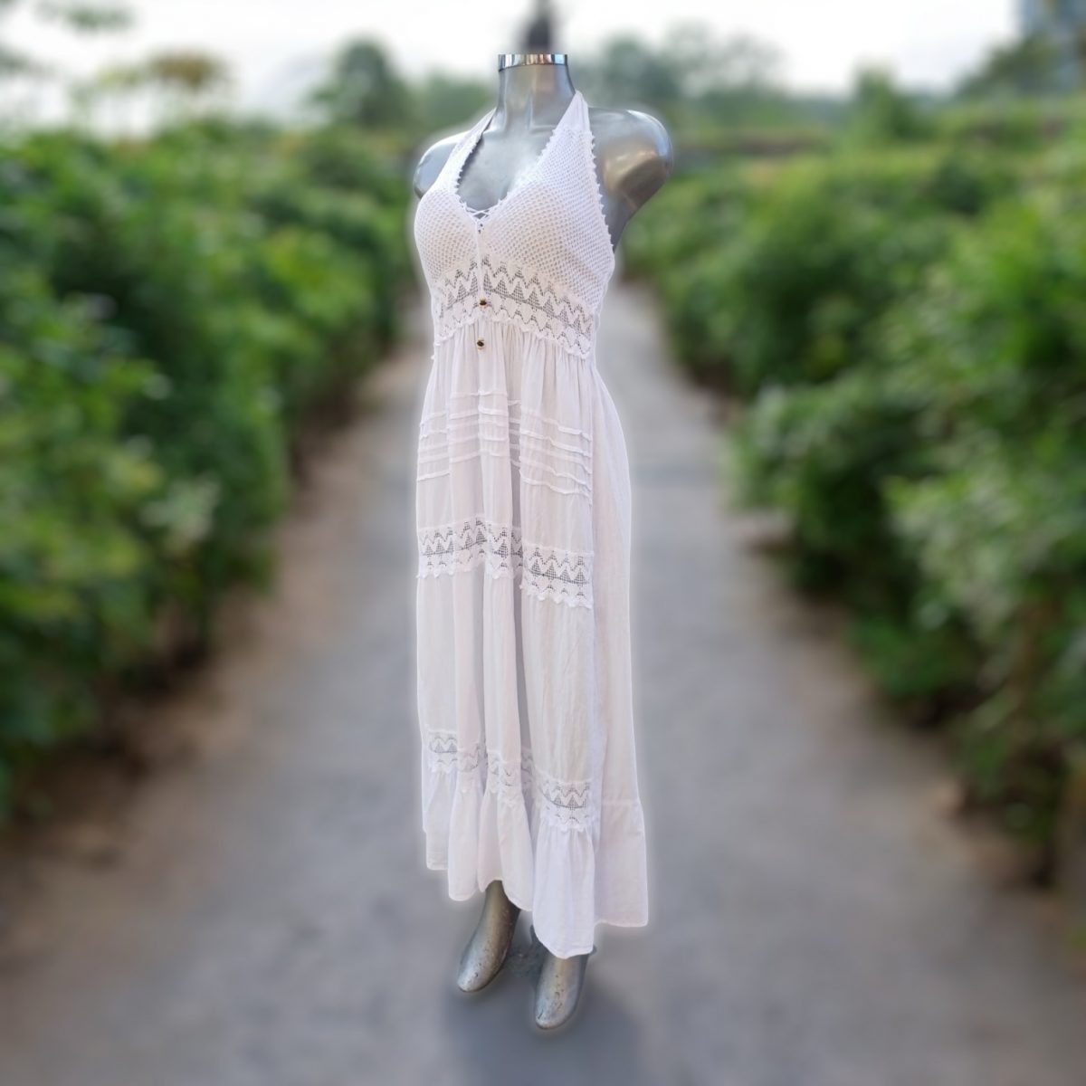 Vestido halter Matic