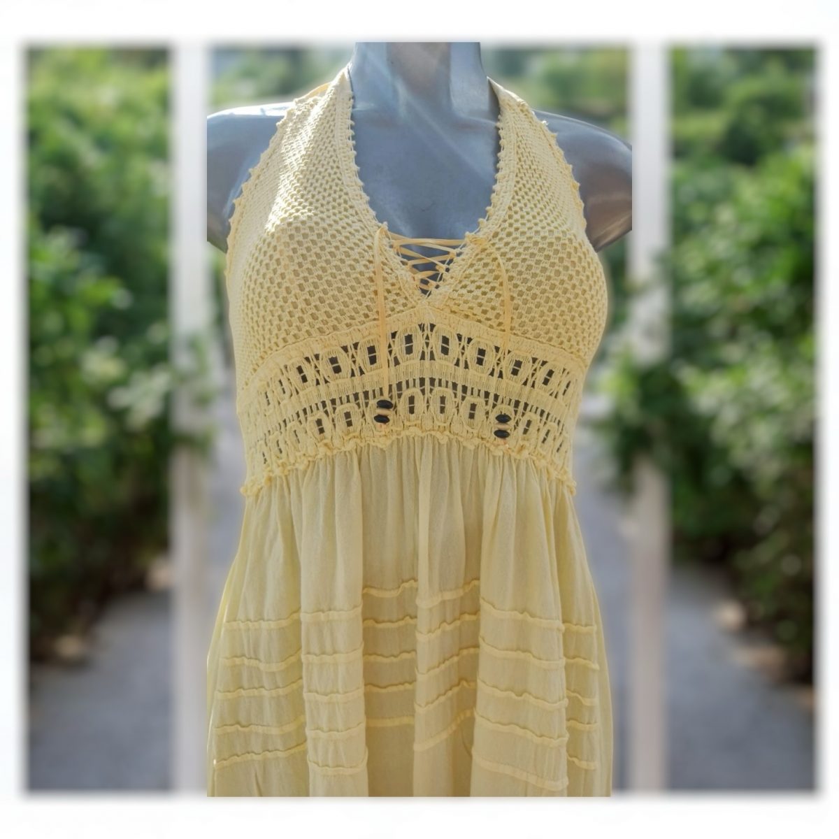 Vestido halter Matic