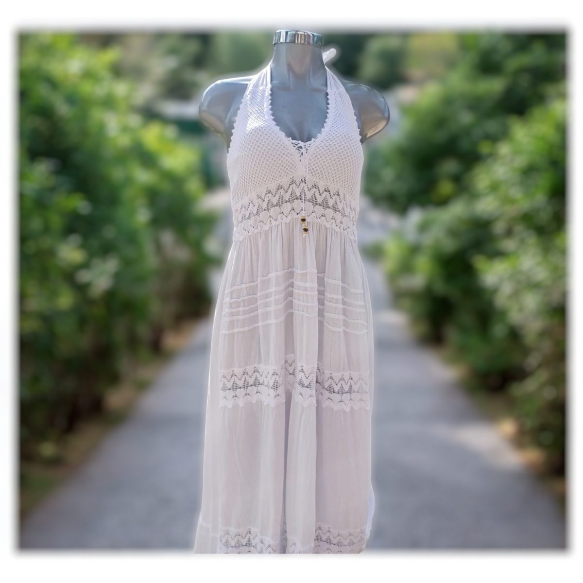 Vestido halter Matic