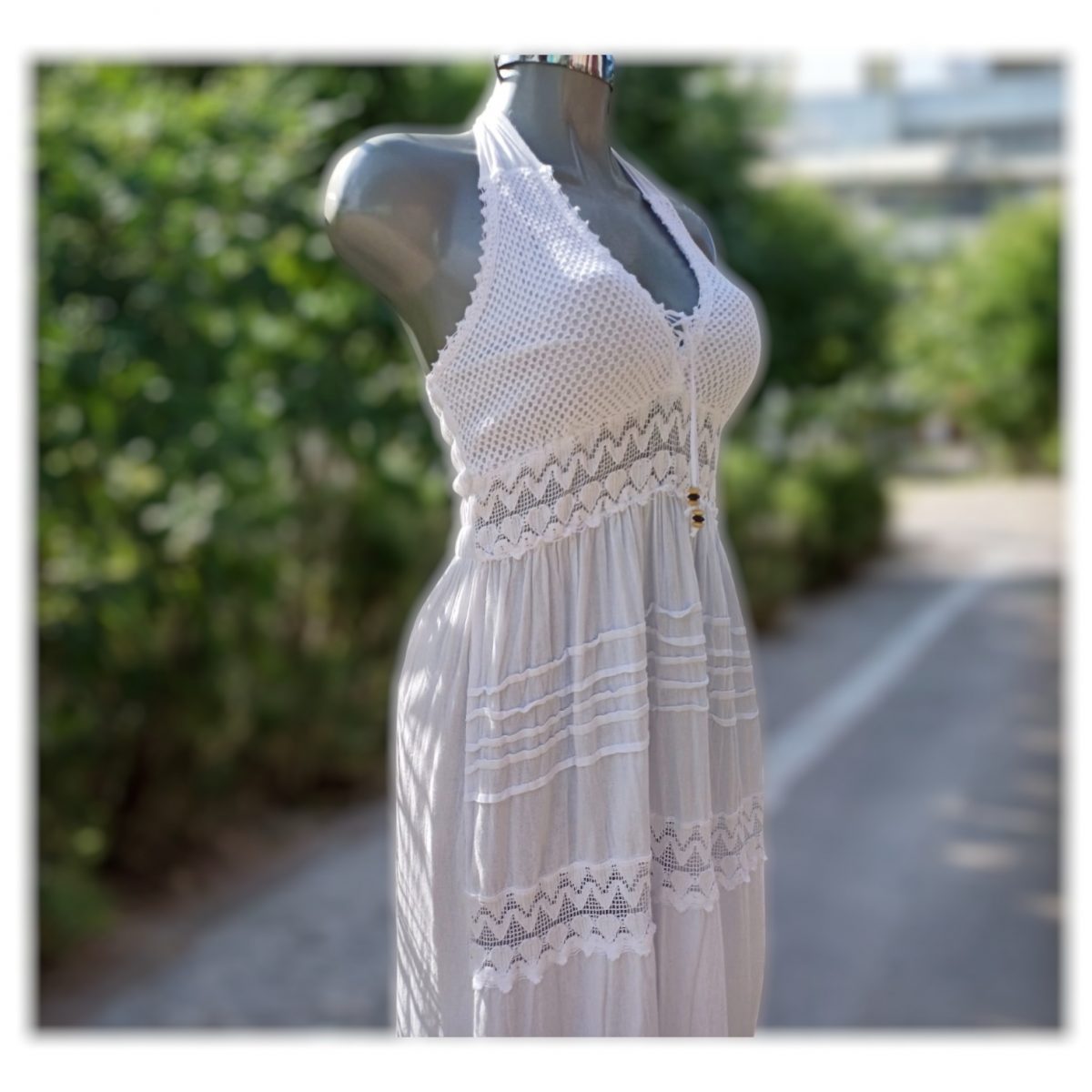 Vestido halter Matic