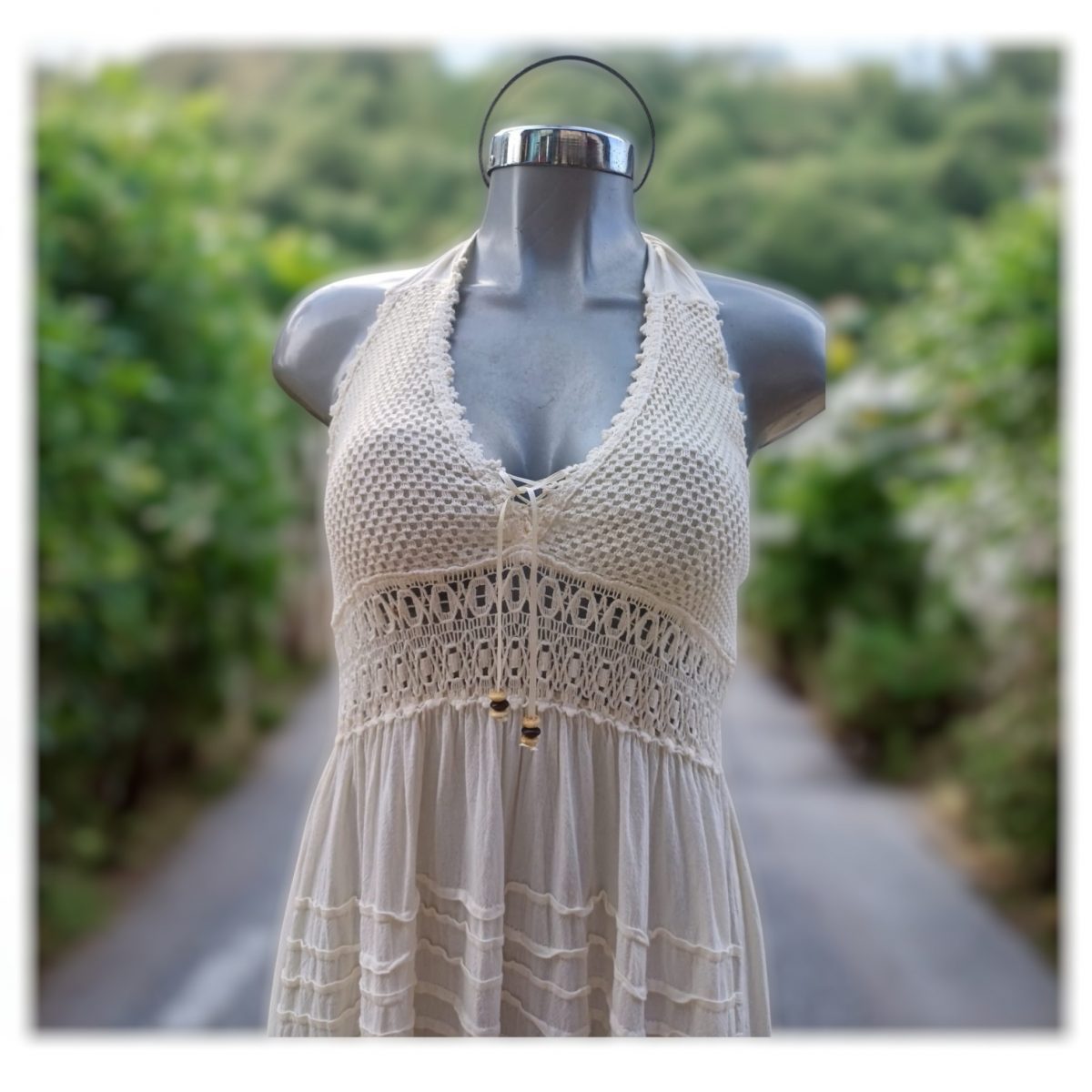Vestido halter Matic