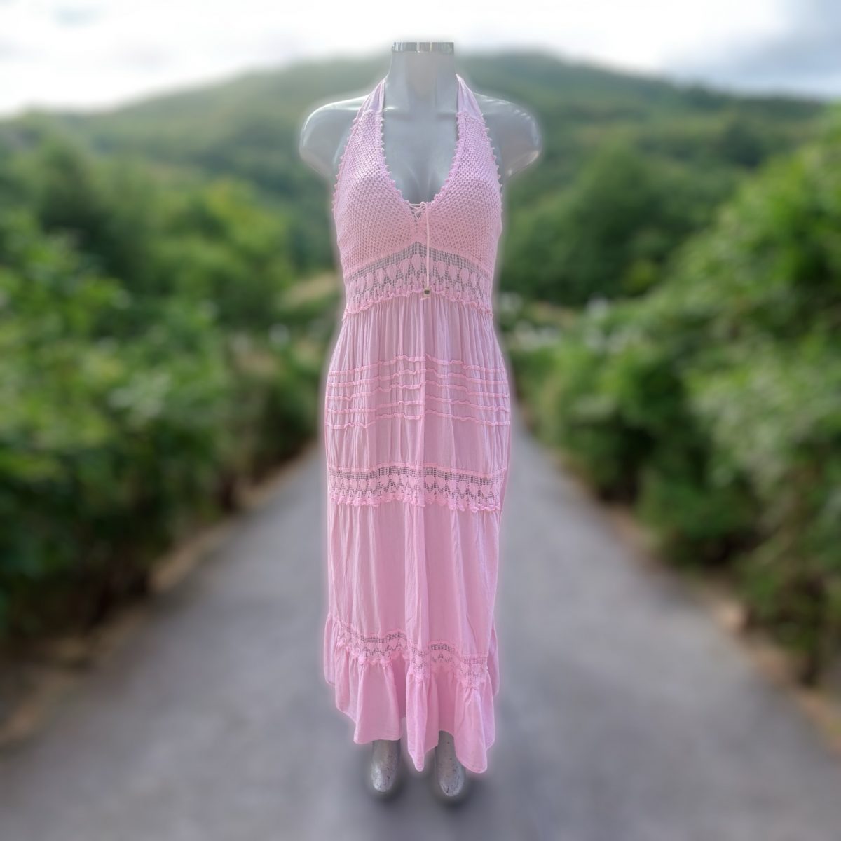Vestido halter Matic