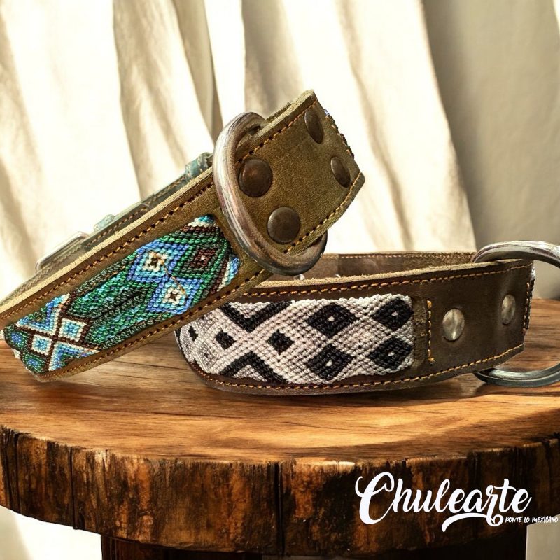 Collar grande tejido medio sin pulsera