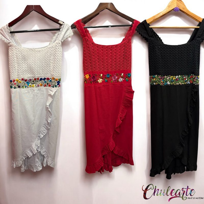 Vestido Bordado a mano